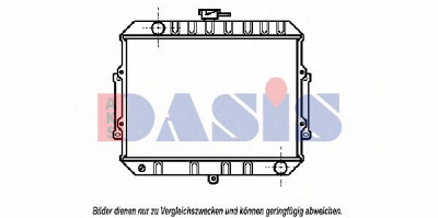 AKS DASIS 140960n -  Радиатор, охлаждение двигателя